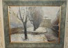 Фото И.Каганский. Картина «Зима. Ленинградский бульвар». СССР,1978 год.